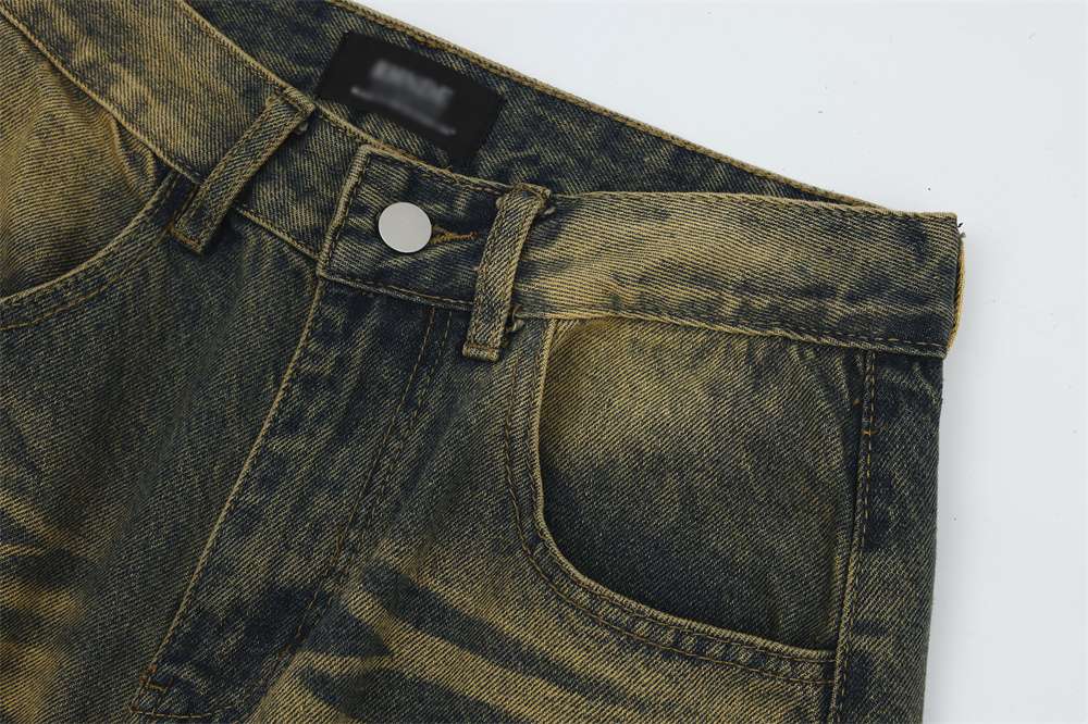 Y2Kファッション オーバーサイズカーゴデニムパンツ