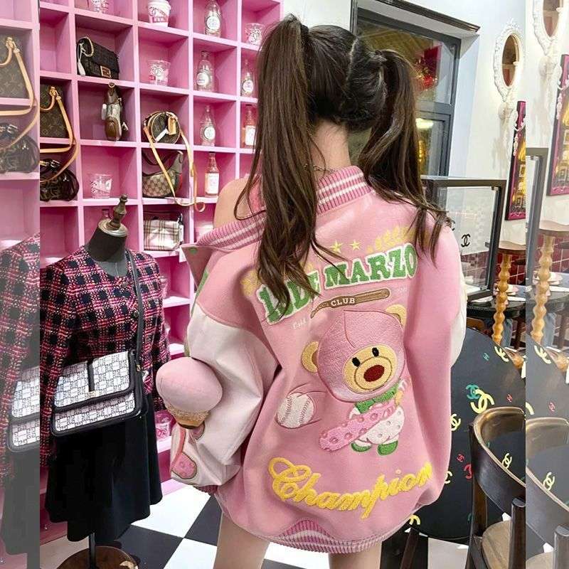 Y2Kファッション ゆめかわいいスポーツオーバー